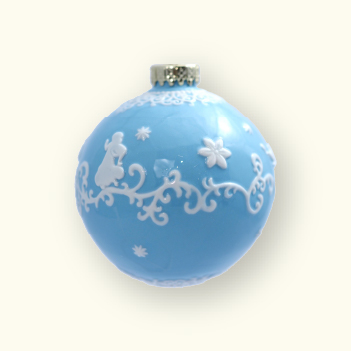 Jasmine White Ornament