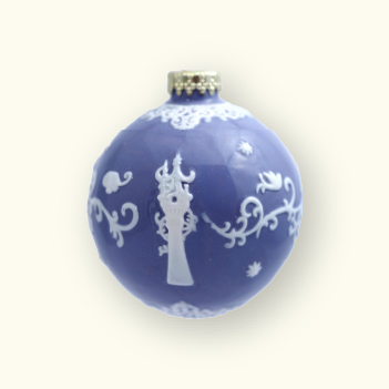 Rapunzel White Ornament