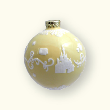 Belle White Ornament