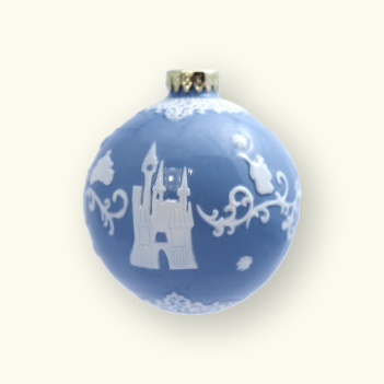 Cinderella White Ornament