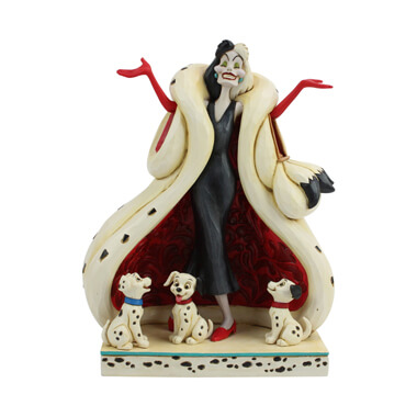 Cruella with Puppies Villain