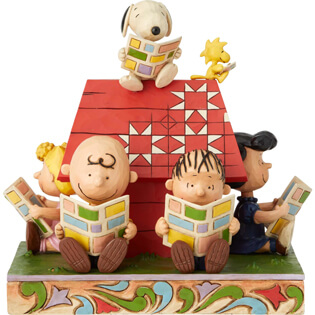 Peanuts Gang Reading