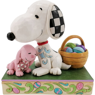 Snoopy with Basket and Rabbit