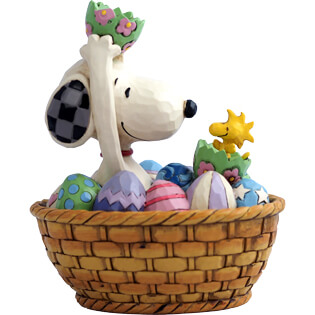 Snoopy and Woodstock Easter Basket