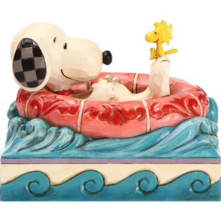 Snoopy and Woodstock in Floatie