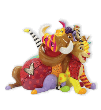 Simba, Timon and Pumbaa