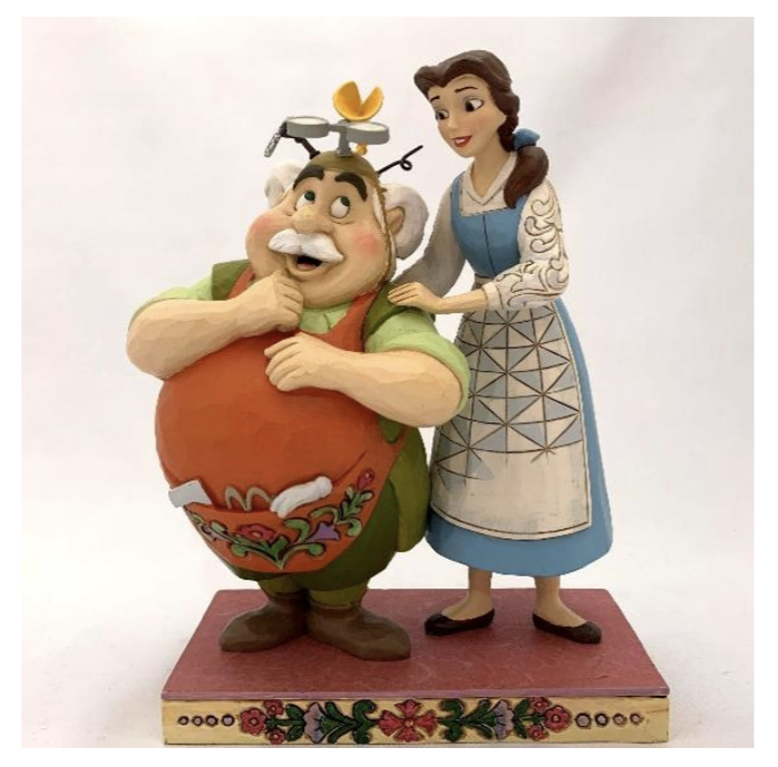 ディズニートラディション ジムショア ベルとビースト ボールルーム ディズニーフィギュア 9インチ 新品 ディズニー トラディション ジムショア 美女と野獣 ベル