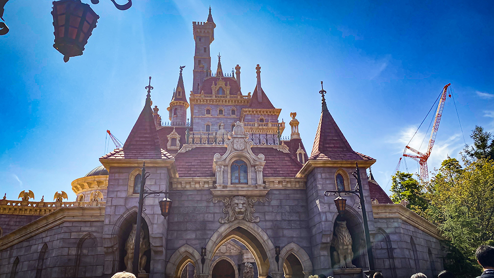 美女と野獣 フィギュア 城 Disney Castle Collection｜フィギュア 