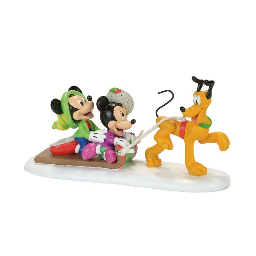 Disney Department 56のミッキー、ミニー、プルート