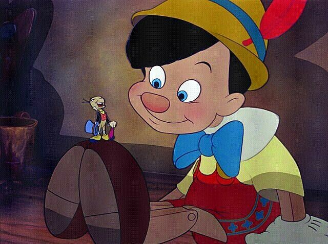ピノキオとジミニー・クリケット