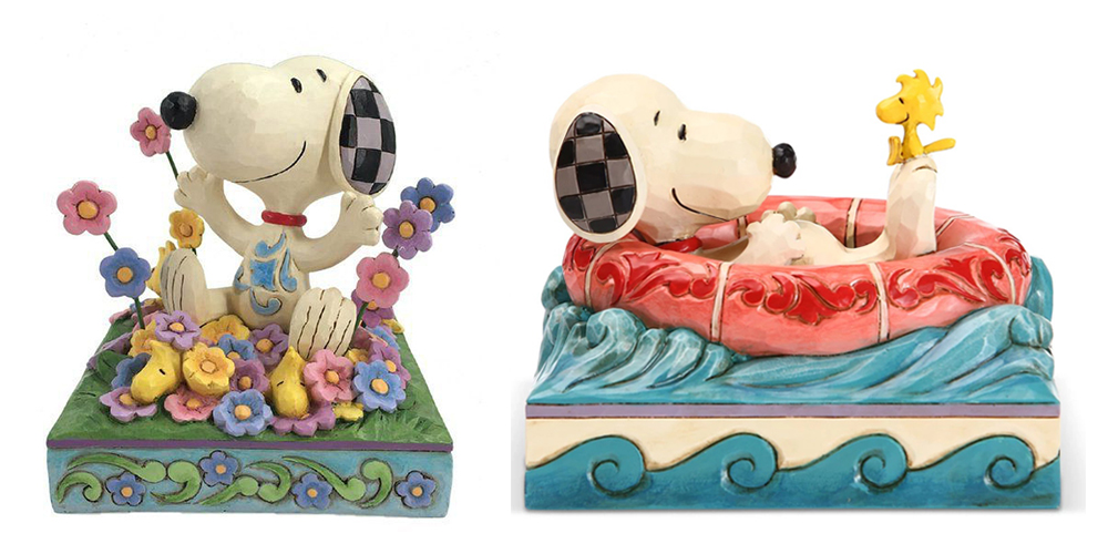 フィギュアで季節を楽しむ Snoopy 春 夏 エドムタイムズ