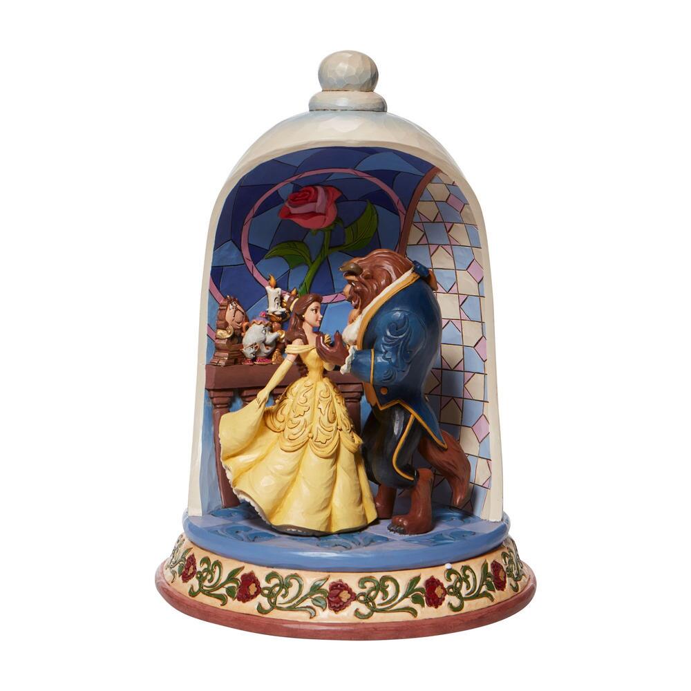 Disney Traditions-Beauty and the Beast Rose Dome