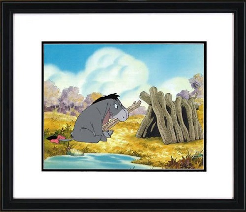 ディズニー　イーヨー　セル画
Disney　Eeyore　Cel Art