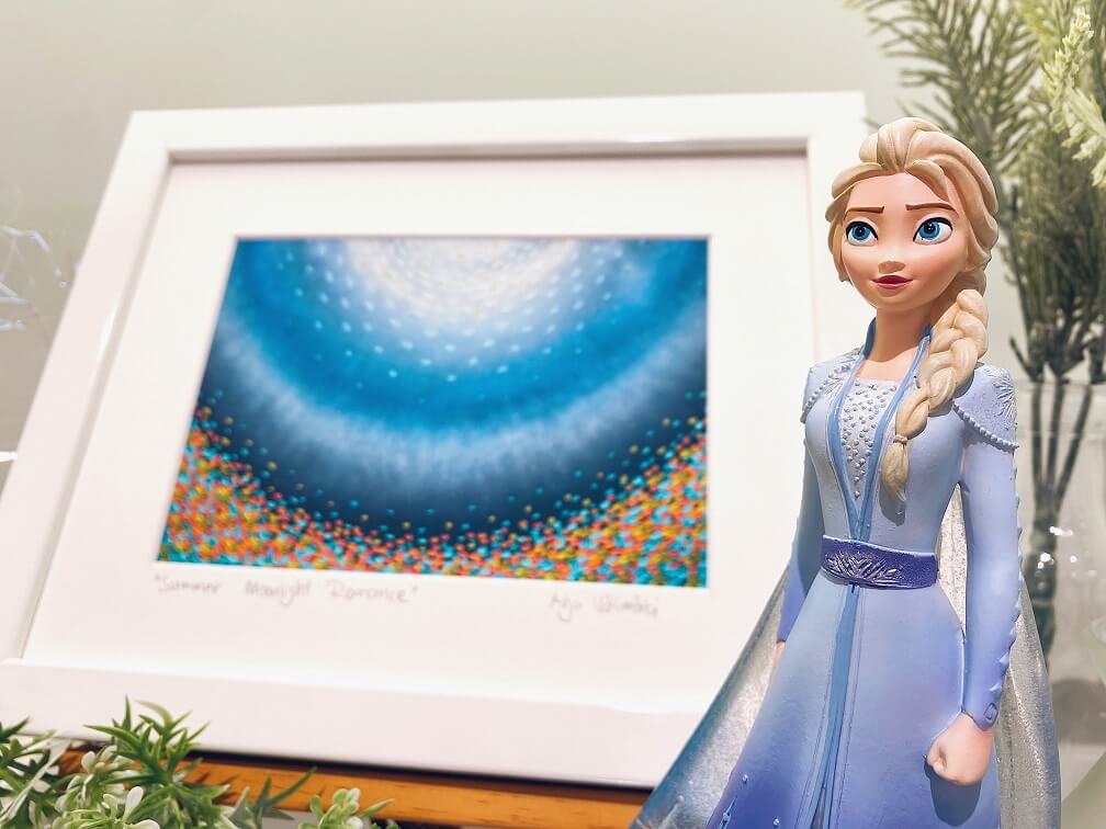 ディズニーフィギュア　ディズニーショーケース　アナと雪の女王　エルサ　アルジャヴァリマキ