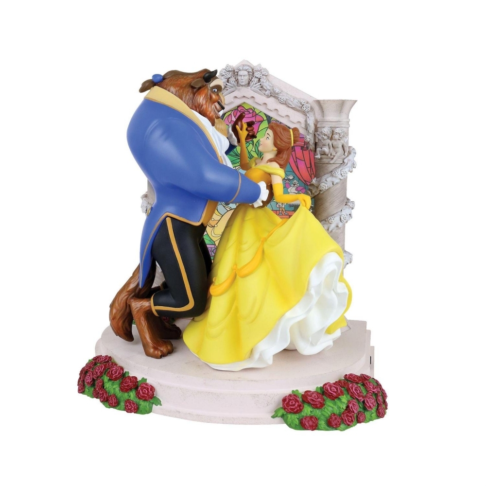 美女と野獣 フィギュア オーナメント 城 Disney Castle Collection 
