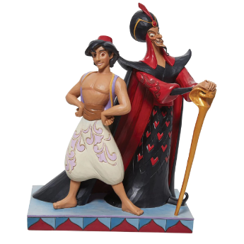 Aladdin and Jafar Good vs Evil