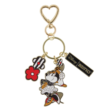 Midas Minnie Mouse Metal Keychain