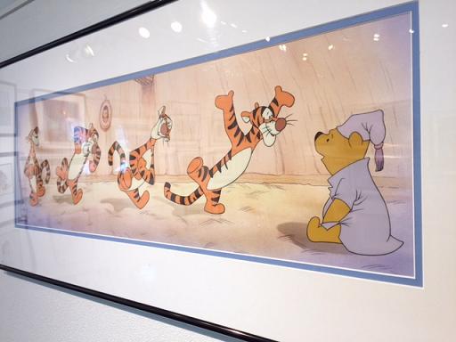 プーさんと ティガーのセル画のご紹介です エドムスタッフブログ